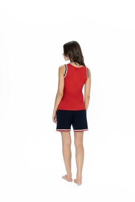 Us Polo Kadın Askılı T-shirt ve Cepli Şort Takım - 12