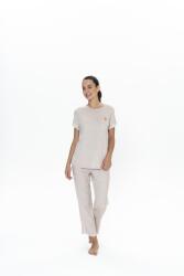 Us Polo Kadın Bisiklet Yaka Kısakol Pijama Takım, %50 pamuk %50 Modal - 1