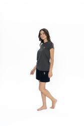 Us Polo Kadın Bisiklet Yaka, Kısakol, T-shirt ve Cepli Şort Takım - 10