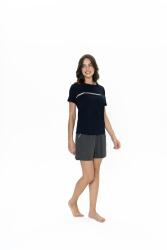 Us Polo Kadın Cepli Şort T-shirt Takım, Bisiklet Yaka, Kısakol - 3