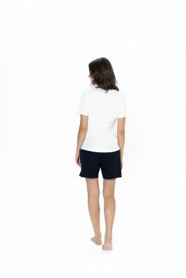 Us Polo Kadın Cepli Şort T-shirt Takım, Bisiklet Yaka, Kısakol - 6