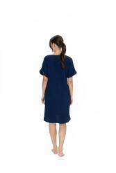 Us Polo Kadın Kısakol, V Yaka Ev Giyim Gecelik, %100 Pamuk, Müslin Kumaş - 8