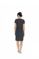 Us Polo Kadın, V Yaka, Kısa Kol, Midi Gecelik - Thumbnail