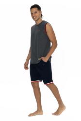 U.S. Polo Kolsuz T-shirt ve Cepli Şort Takım - 3