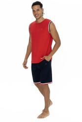 U.S. Polo Kolsuz T-shirt ve Cepli Şort Takım - 5