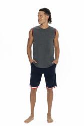 U.S. Polo Kolsuz T-shirt ve Cepli Şort Takım - 1