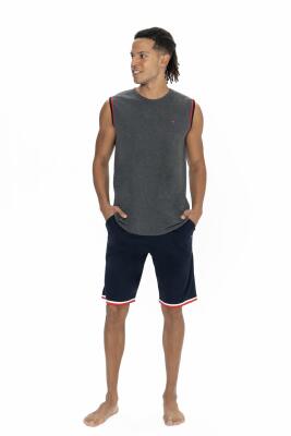 U.S. Polo Kolsuz T-shirt ve Cepli Şort Takım - 1