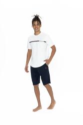 U.S. Polo T-shirt Şort Takım, Yazı Baskılı T-shirt ve Cepli Şort Takım - 5