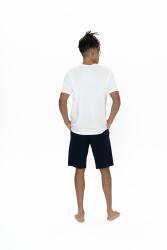 U.S. Polo T-shirt Şort Takım, Yazı Baskılı T-shirt ve Cepli Şort Takım - 7