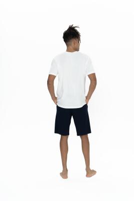 U.S. Polo T-shirt Şort Takım, Yazı Baskılı T-shirt ve Cepli Şort Takım - 7