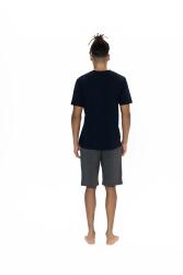 U.S. Polo T-shirt Şort Takım, Yazı Baskılı T-shirt ve Cepli Şort Takım - 10