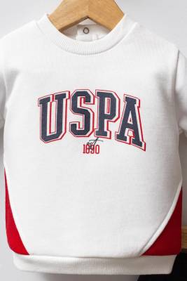U.S. Polo Assn. - USPA Erkek Bebek 3 İplik Bisiklet Yaka Kışlık Alt Üst Takım (1)