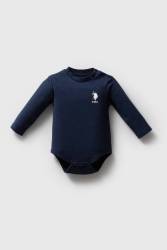 U.S.POLO ASSN 3LÜ ERKEK BEBEK BODY SET, %100 PAMUK - Thumbnail