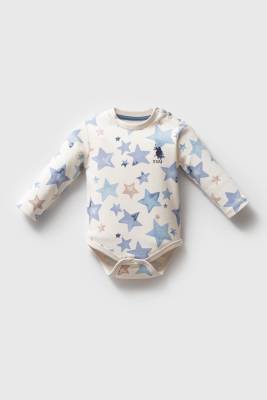 U.S.POLO ASSN 3LÜ ERKEK BEBEK BODY SET, %100 PAMUK - 6