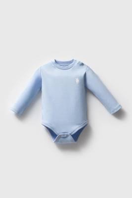 U.S.POLO ASSN 3LÜ ERKEK BEBEK BODY SET, %100 PAMUK - 8