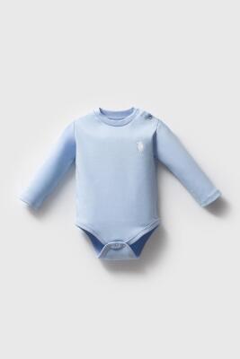 U.S.POLO ASSN 3LÜ ERKEK BEBEK BODY SET, %100 PAMUK - 8