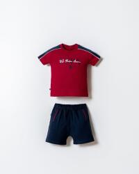 U.S.POLO ASSN. ERKEK BEBEK ŞORT T-SHIRT TAKIM Kırmızı