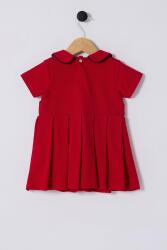 U.S.POLO ASSN. KIZ BEBEK KISAKOL PİKE ELBİSE, %100 Pamuk / %100 Cotton - 4