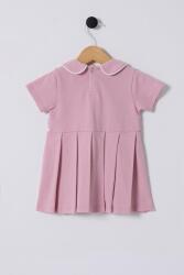 U.S.POLO ASSN. KIZ BEBEK KISAKOL PİKE ELBİSE, %100 Pamuk / %100 Cotton - 8