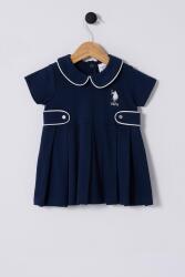 U.S.POLO ASSN. KIZ BEBEK KISAKOL PİKE ELBİSE, %100 Pamuk / %100 Cotton - 5