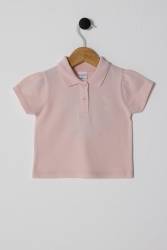 U.S.POLO ASSN.KIZ BEBEK PİKE T-SHIRT, %100 Pamuk / %100 Cotton - Thumbnail