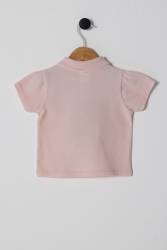 U.S.POLO ASSN.KIZ BEBEK PİKE T-SHIRT, %100 Pamuk / %100 Cotton - Thumbnail