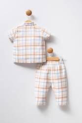 U.S.POLO KIZ BEBEK PİJAMA TAKIMI, %100 Pamuk / %100 Cotton - Thumbnail