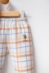 U.S.POLO KIZ BEBEK PİJAMA TAKIMI, %100 Pamuk / %100 Cotton - Thumbnail