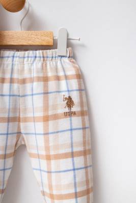 U.S.POLO KIZ BEBEK PİJAMA TAKIMI, %100 Pamuk / %100 Cotton - 3