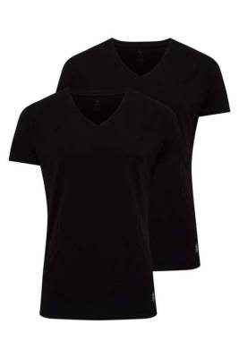 U.S. Polo Assn. - V Yaka 2'li Paket Erkek T-Shirt (1)