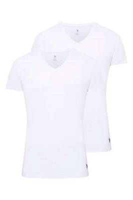 U.S. Polo Assn. - V Yaka 2'li Paket Erkek T-Shirt