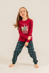 Yılbaşı Özel Kız Çocuk Pijama Takım (1)