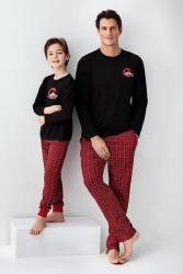 Yılbaşı Özel Üretim Aile Pijama, Kadın Erkek ve çocuk pijamalar ayrı ayrı fiyatlandırılır - Thumbnail