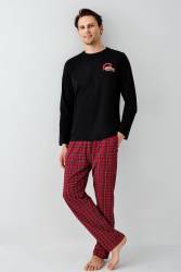Yılbaşı Özel Üretim Aile Pijama, Kadın Erkek ve çocuk pijamalar ayrı ayrı fiyatlandırılır - Thumbnail