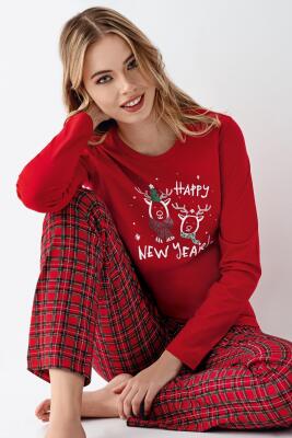 Yılbaşı Özel Üretim Aile Pijama, Kadın Erkek ve çocuk pijamalar ayrı ayrı fiyatlandırılır - 13