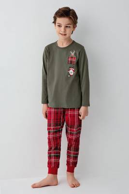 Yılbaşı Özel Üretim Aile Pijama, Kadın Erkek ve çocuk pijamalar ayrı ayrı fiyatlandırılır - 12