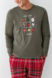 Yılbaşı Özel Üretim Aile Pijama, Kadın Erkek ve çocuk pijamalar ayrı ayrı fiyatlandırılır - 15