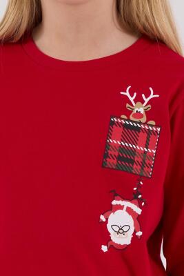 Yılbaşı Özel Üretim Aile Pijama, Kadın Erkek ve çocuk pijamalar ayrı ayrı fiyatlandırılır - 9