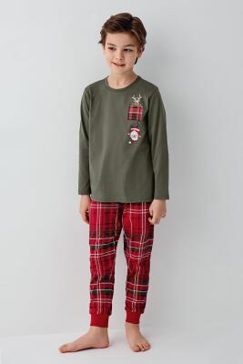 Yılbaşı Özel Üretim Aile Pijama, Kadın Erkek ve çocuk pijamalar ayrı ayrı fiyatlandırılır - 12