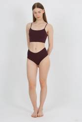 Yüksek Bel Basic Lazer Kesim Külot 3'lü Paket - Thumbnail