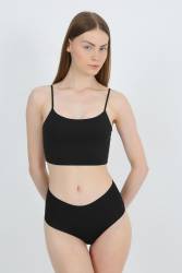 Yüksek Bel Basic Lazer Kesim Külot 6'lı Paket - Thumbnail