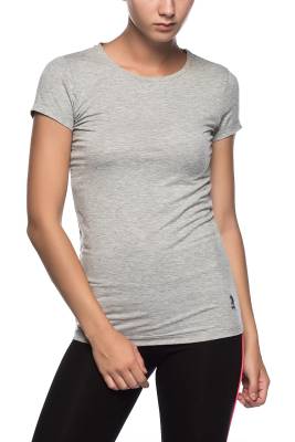 U.S. Polo Assn. - Yuvarlak Yaka Kısa Kol Kadın Basic T-shirt (1)